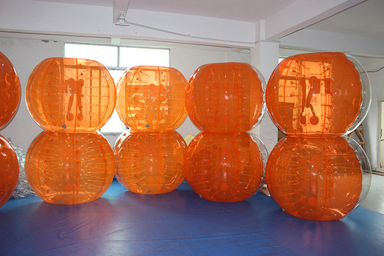 China 0.7mm tpu van de de ballonbel van 1.5 m opblaasbaar menselijk Ce van het de balvoetbal leverancier