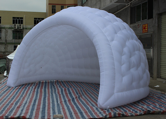 China 5.5mL x de Witte Openlucht Opblaasbare Tent van 4.5mH, Opblaasbare Koepeltent voor Binnenplaats leverancier