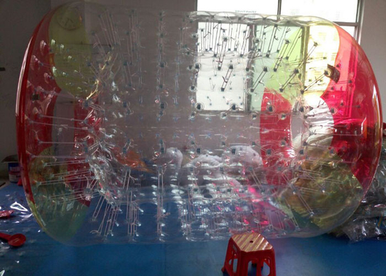 China Reuze Opblaasbare het Waterrol van het Kinderen Zwembad, Opblaasbare Rolling Bal leverancier