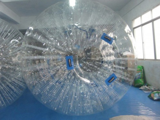 China De transparante 0.7mm TPU Opblaasbare Bal van Lichaamszorb voor Slag - omhoog Waterpark leverancier