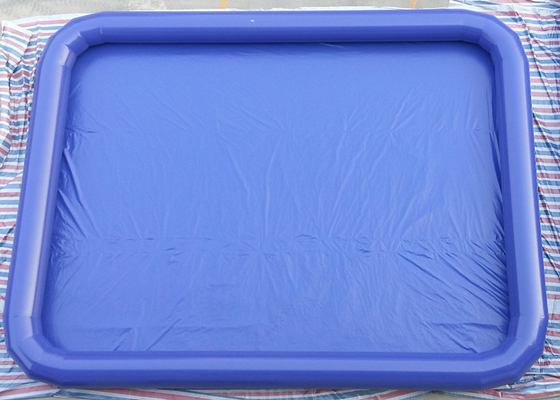China Groot 0.9mm pvc parkeert Stuk speelgoed Pool van het Ballen de Opblaasbare Water met Embleemdruk leverancier