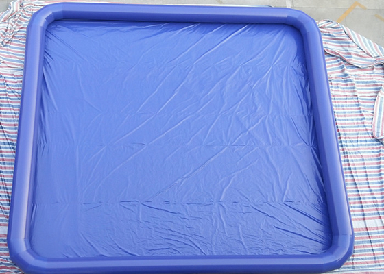 Groot 0.9mm pvc parkeert Stuk speelgoed Pool van het Ballen de Opblaasbare Water met Embleemdruk leverancier