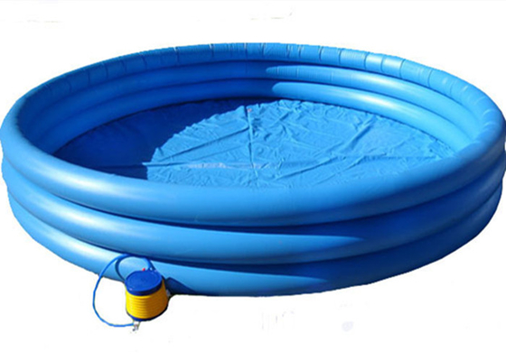 De dubbele/Pool van het Drie Laag Opblaasbare Water, Rechthoekslag - omhoog Zwembad leverancier